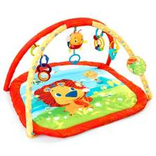 "Bright Starts Lion in the Park activity gym review giveaway"