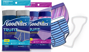 goodnites tru fit underwear