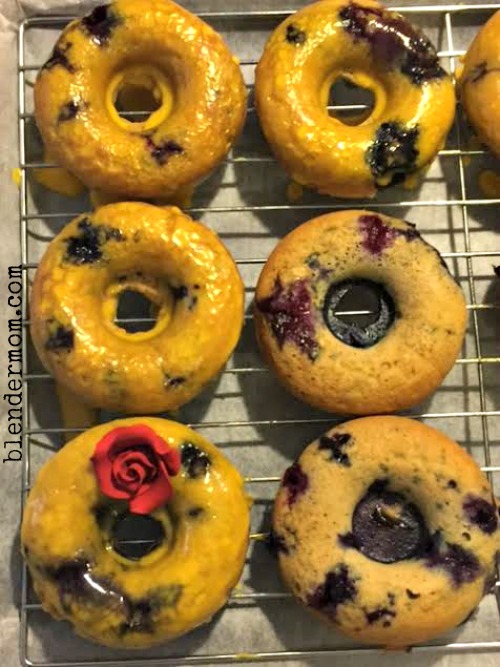 baked blueberry doughnut recipe