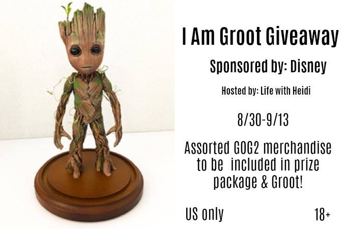 I am Groot giveaway