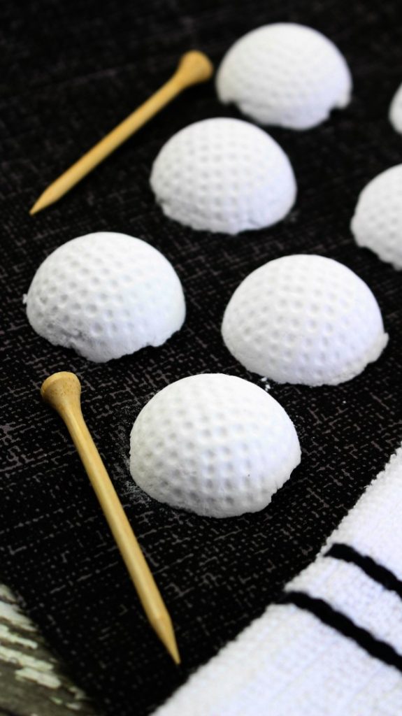 fathers day gift idea DIY shower steamers golf balls