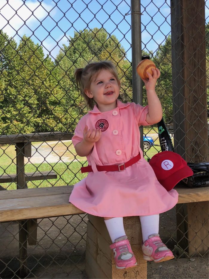 baseball rockford peach costume