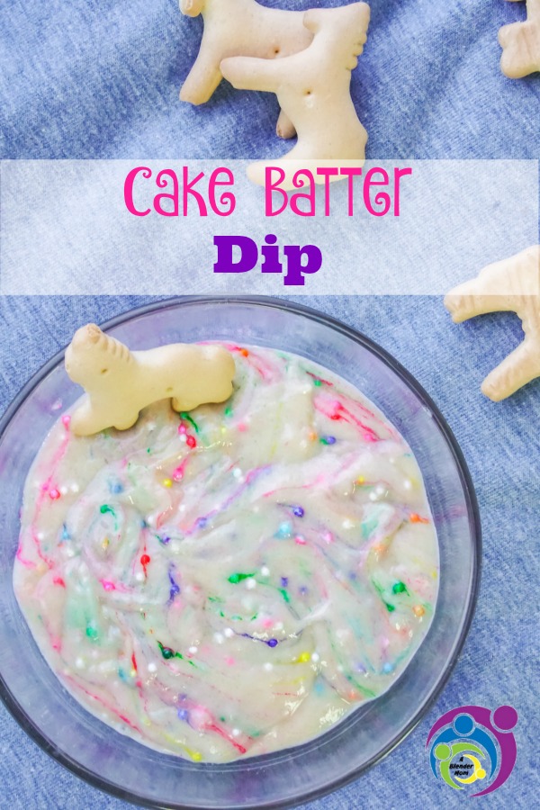 cake batter dip recipe