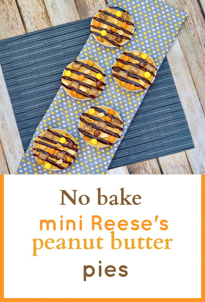 no bake Reese's peanut butter pie