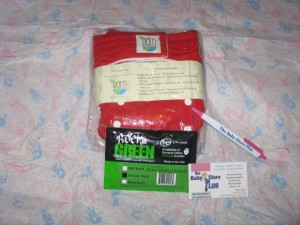 "The Baby Store Plus Bum Essentials Bumbino cloth diaper package"