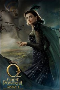 Oz the Great and Powerful poster witch