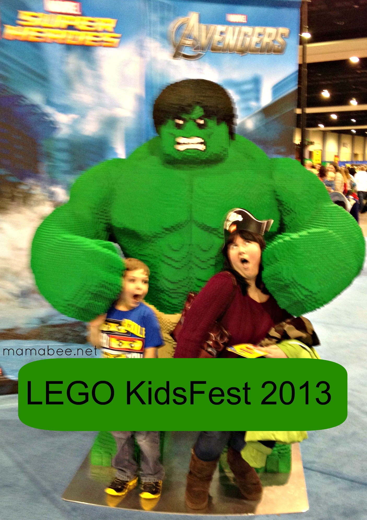 Lego KidsFest VA 2013 Super Hero Avengers Hulk