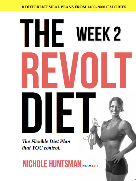 Revolt diet Revolt Now Fitness Nichole Huntsman