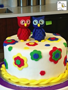 wilton owl cake
