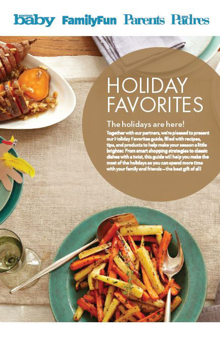 parent magazine holiday favorites tip book