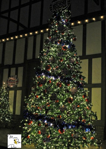 Busch Gardens Christmastown tree