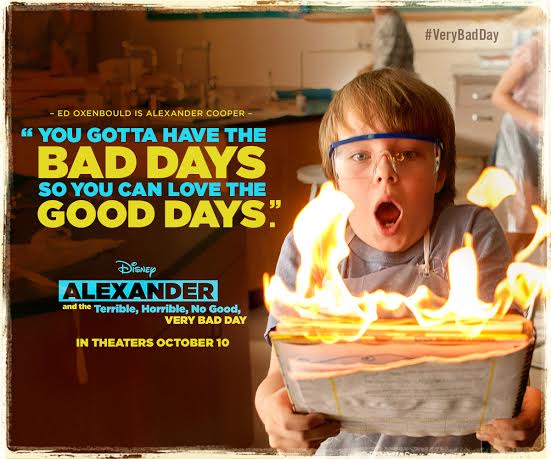 Alexander and the Terrible, Horrible, No Good, Very Bad Day #VeryBadDay