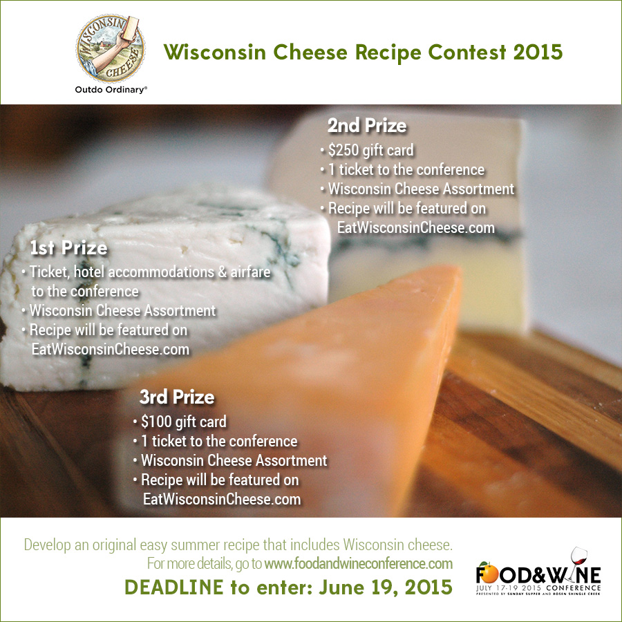 wisconsin cheese recipe contest