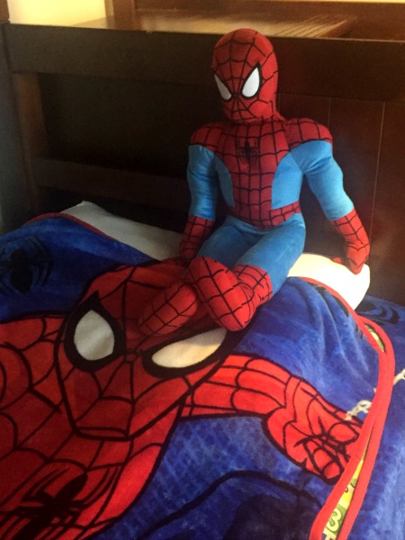 spider man pillow buddy plush
