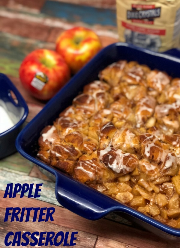 apple fritter casserole eastersweetsweek