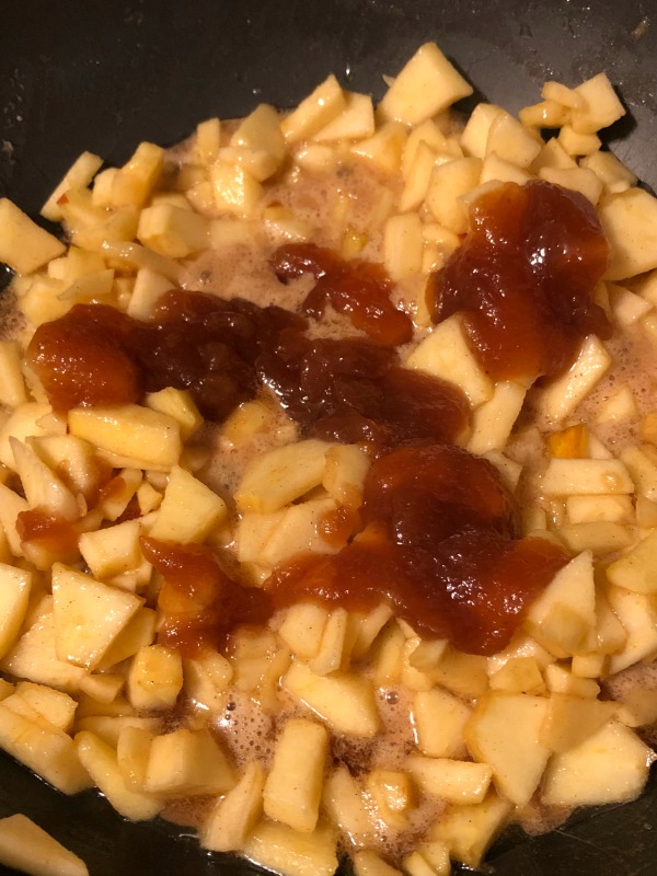 fried apples apple fritter casserole recipe