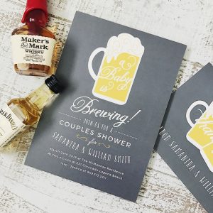 baby brewing baby shower invitations Basic Invite