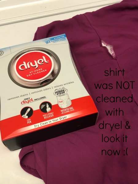 dryel at home dry cleaning