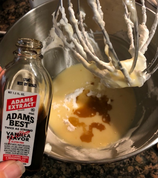no churn banana pudding ice cream vanilla Adams Best
