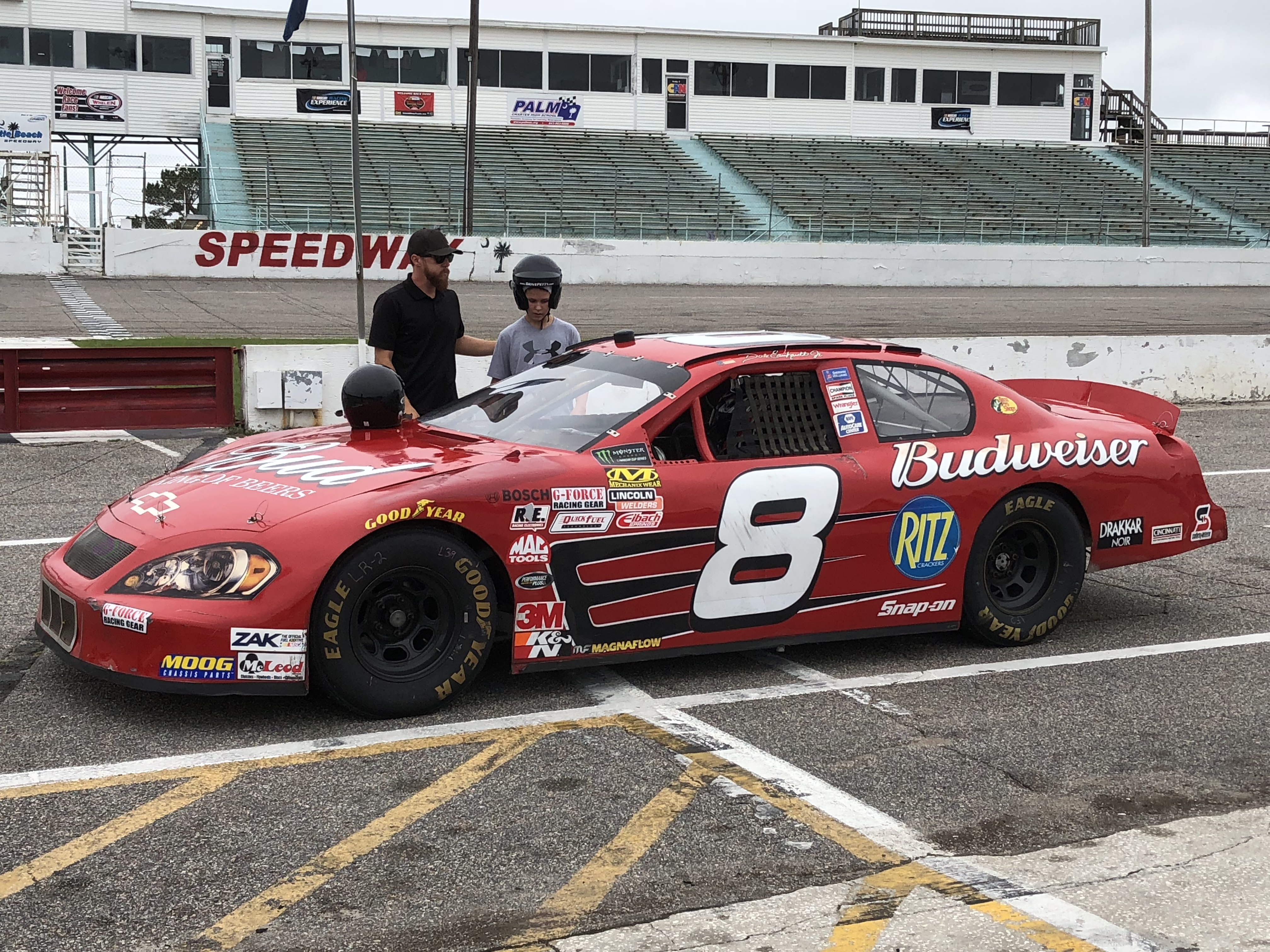 Myrtle Beach Raceway ride along experience