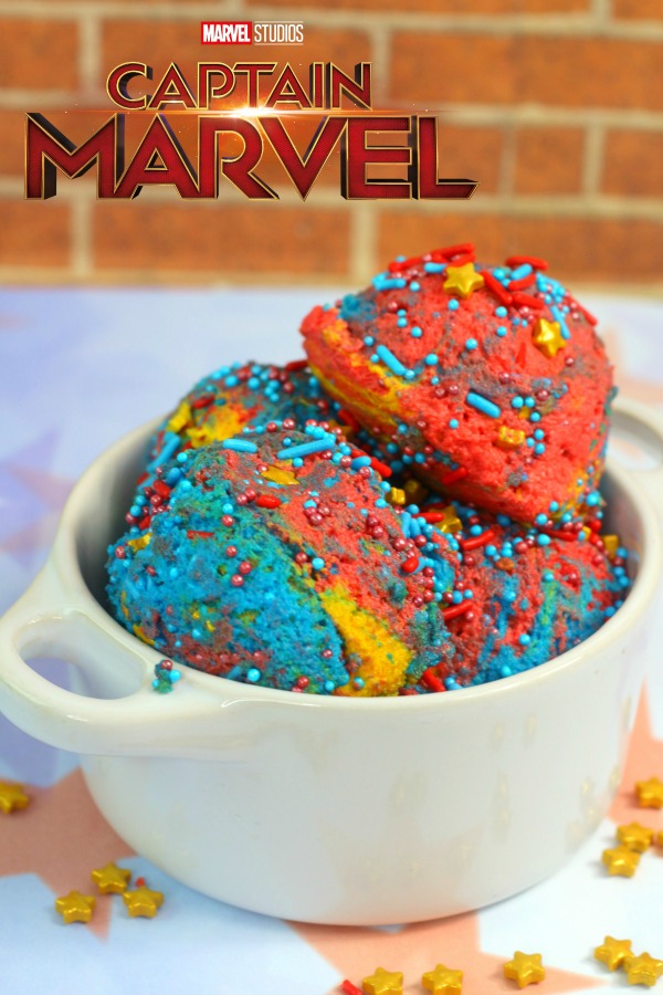 Captain Marvel edible cookie dough