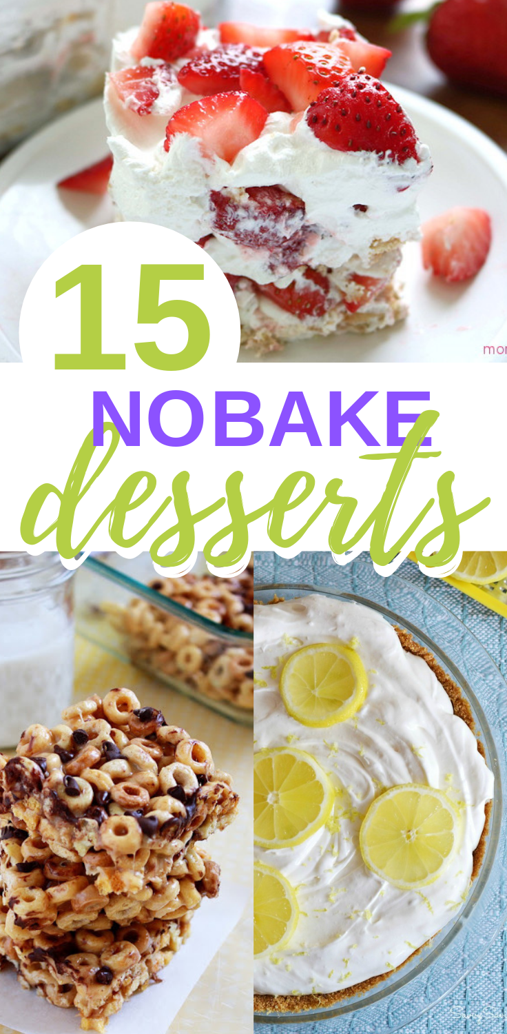 no bake desserts