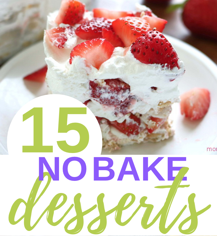 no bake desserts round up