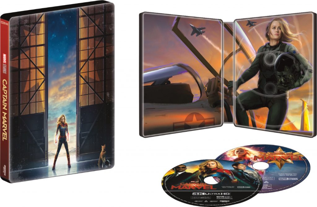 captain marvel steelbook