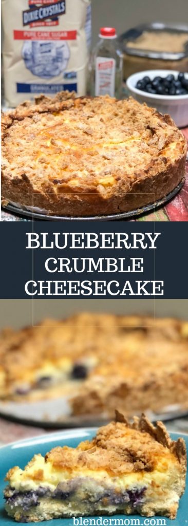 Blueberry Crumble Cheesecake Recipe