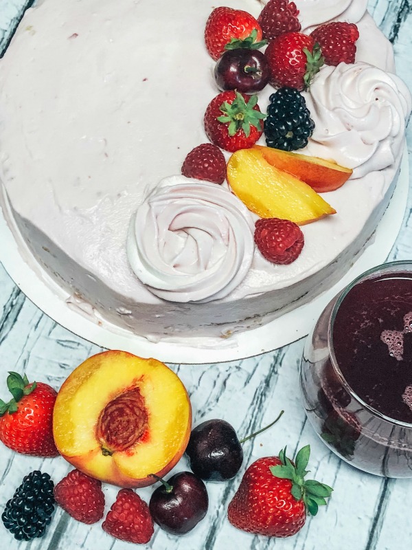 summer sangria cake recipe