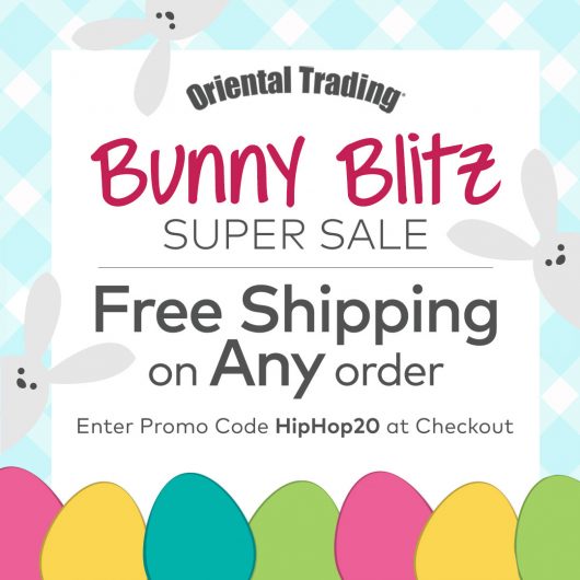 Oriental Trading coupon code free shipping