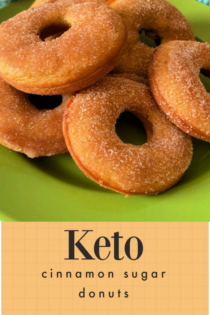 cinnamon sugar keto donuts recipe