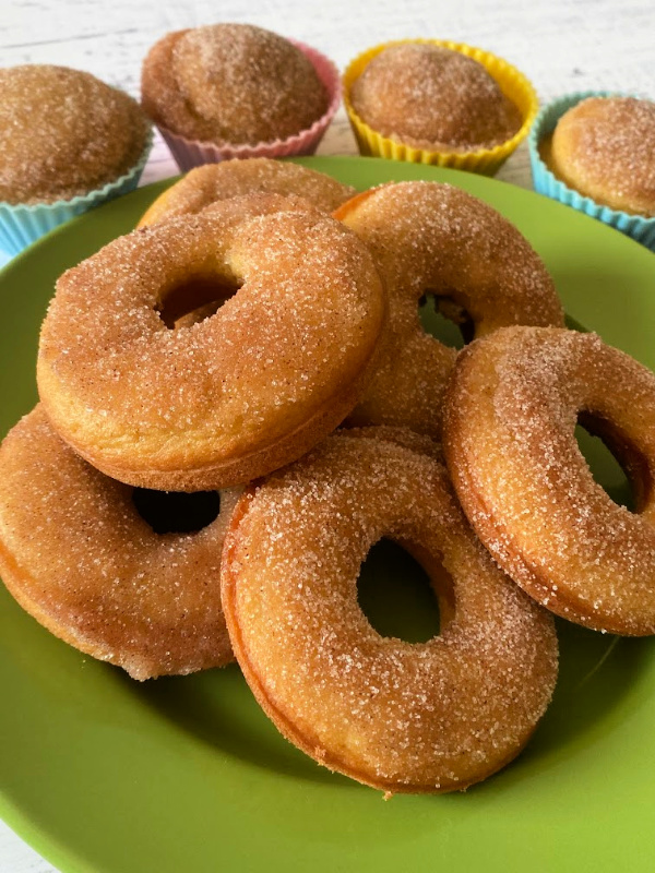 cinnamon sugar keto donuts recipe