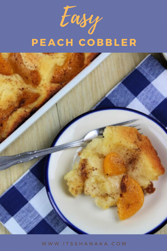 easy peach cobbler recipe