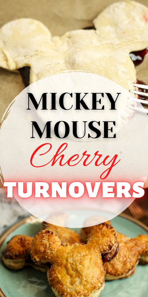 Mickey Mouse cherry turnover recipe