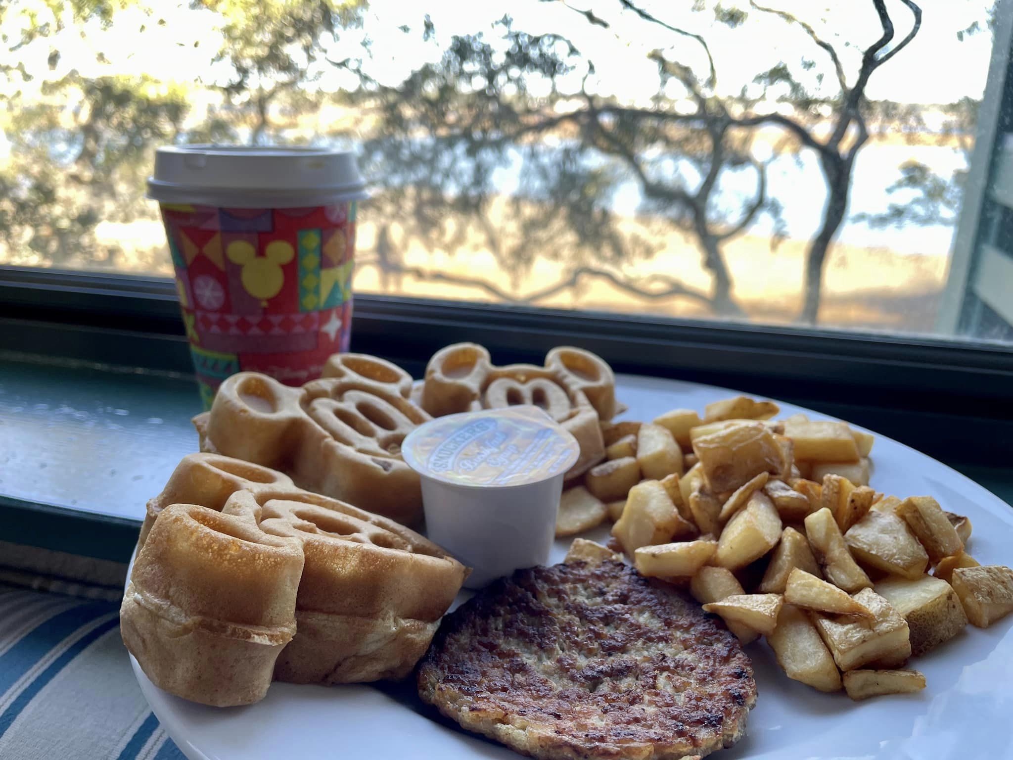 hilton head island Disney resort mickey waffles breakfast