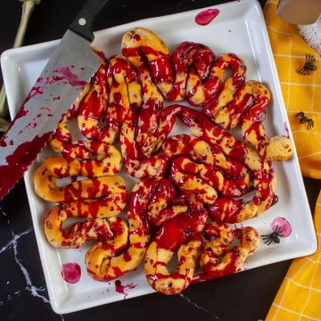 air fryer zombie guts cinnamon rolls