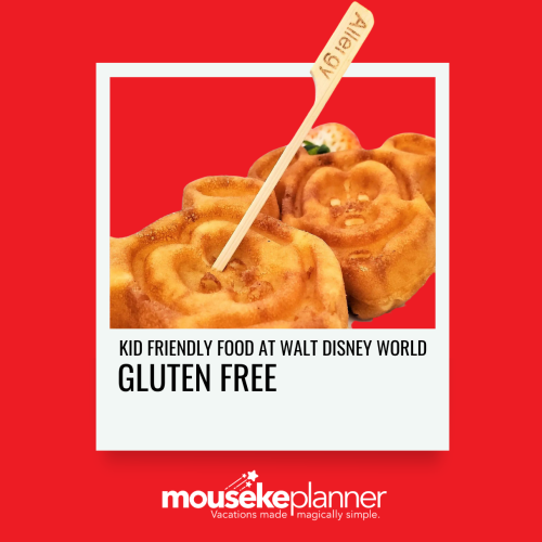 gluten free kid friendly food at Walt Disney World