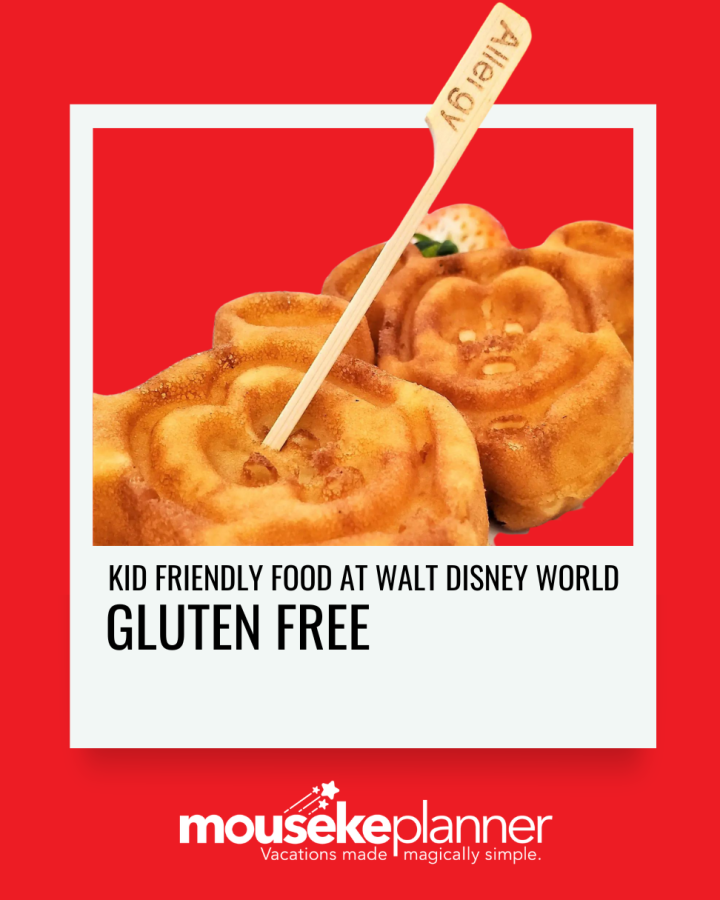 gluten free kid friendly food at Walt Disney World